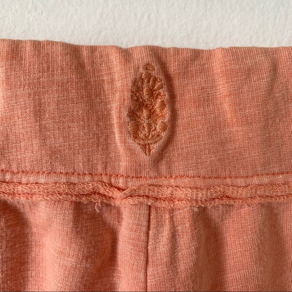 Free People Movement Size L Shorts Orange Side Tie - Picture 7 of 9